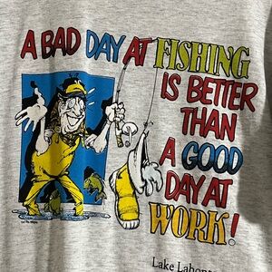 Vintage Graphic Fishing T-Shirt